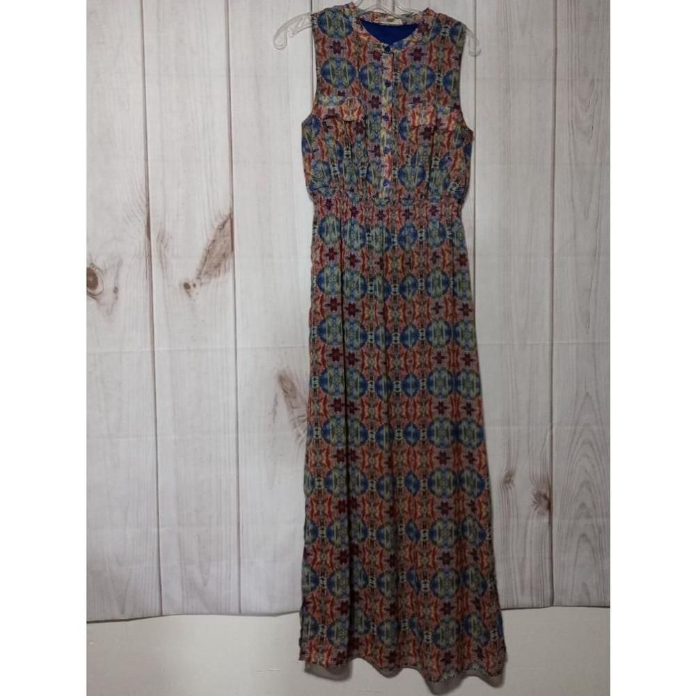 Olive and Oak Dress Ladies Small Sleeveless Long‎
